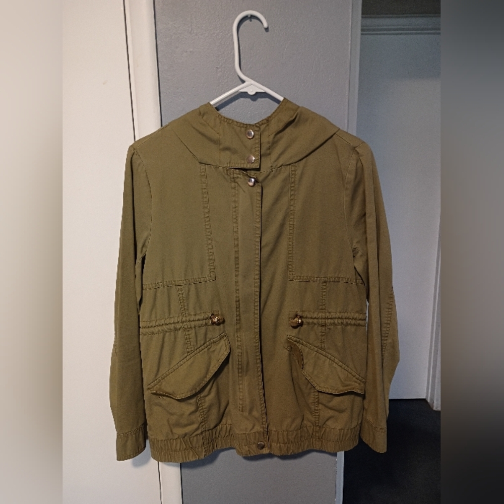 Love Tree Khaki Utility Jacket